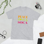 Peace, Love & Soca Short-Sleeve Unisex T-Shirt