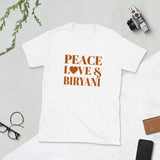 Peace, Love & Biryani Short-Sleeve Unisex T-Shirt