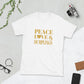 Peace, Love & Dumplings Short-Sleeve Unisex T-Shirt