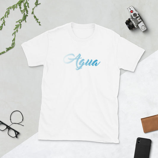"Agua" Short-Sleeve Unisex T-Shirt