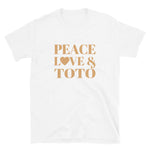 Peace, Love & Toto Short-Sleeve Unisex T-Shirt