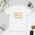 Peace, Love & Toto Short-Sleeve Unisex T-Shirt