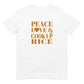 Peace, Love & Cook Up Rice Short-Sleeve Unisex T-Shirt