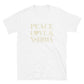 Peace, Love & Nshima Short-Sleeve Unisex T-Shirt