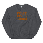 Peace, Love & Adobo Unisex Sweatshirt