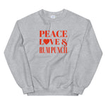 Peace, Love & Rum Punch Unisex Sweatshirt