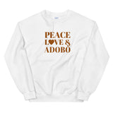 Peace, Love & Adobo Unisex Sweatshirt